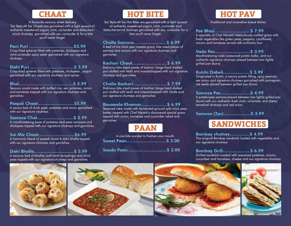 Sai Prasad Indian Restaurant | restaurant | 1064 Wyandotte St E, Windsor, ON N9A 3K2, Canada | 5199816325 OR +1 519-981-6325