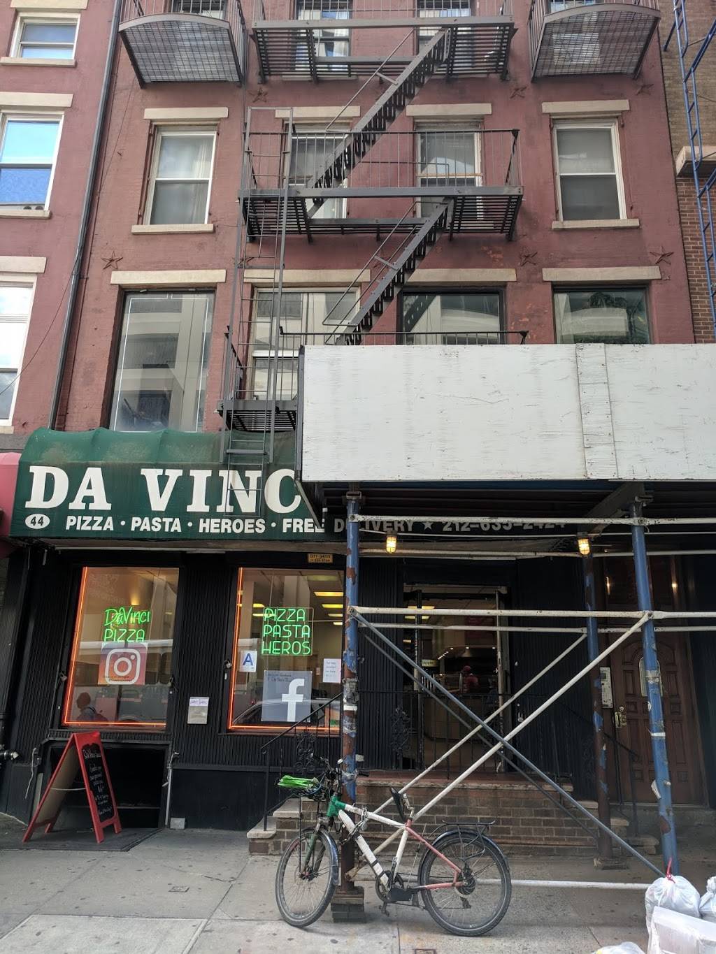 Da Vinci | restaurant | 44 Water St, New York, NY 10004, USA | 2126352424 OR +1 212-635-2424