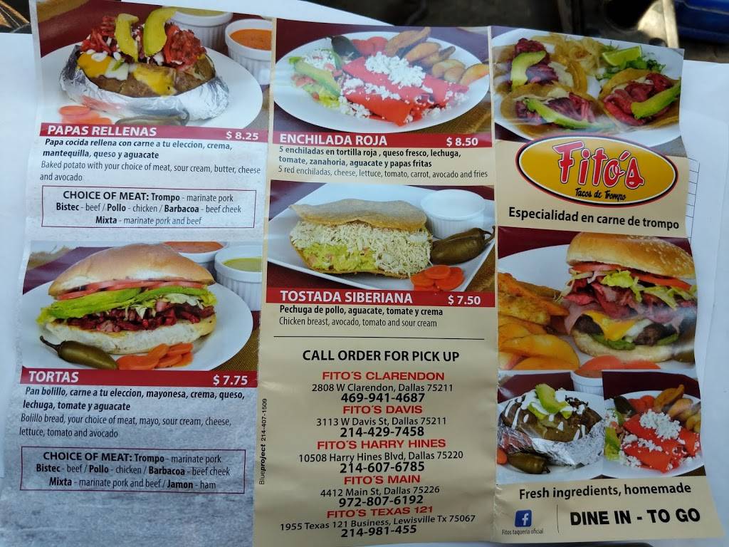 Fitos Tacos de Trompo | restaurant | 510 W Pioneer Pkwy, Grand Prairie, TX 75051, USA | 9725042075 OR +1 972-504-2075