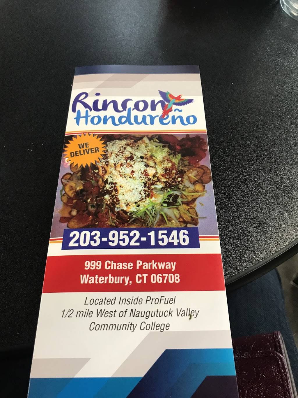 Rincon Hondureño | restaurant | 999 Chase Pkwy, Waterbury, CT 06708, USA | 2039521546 OR +1 203-952-1546
