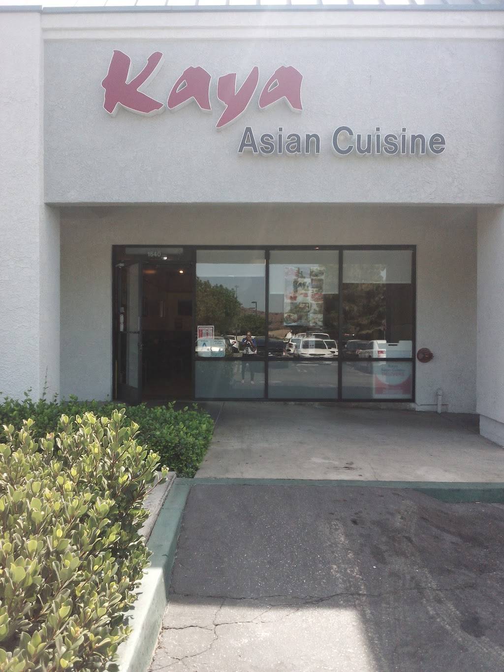 Kaya Asian Cuisine | restaurant | 1640 W Mission Blvd, Pomona, CA 91766, USA | 9096222689 OR +1 909-622-2689