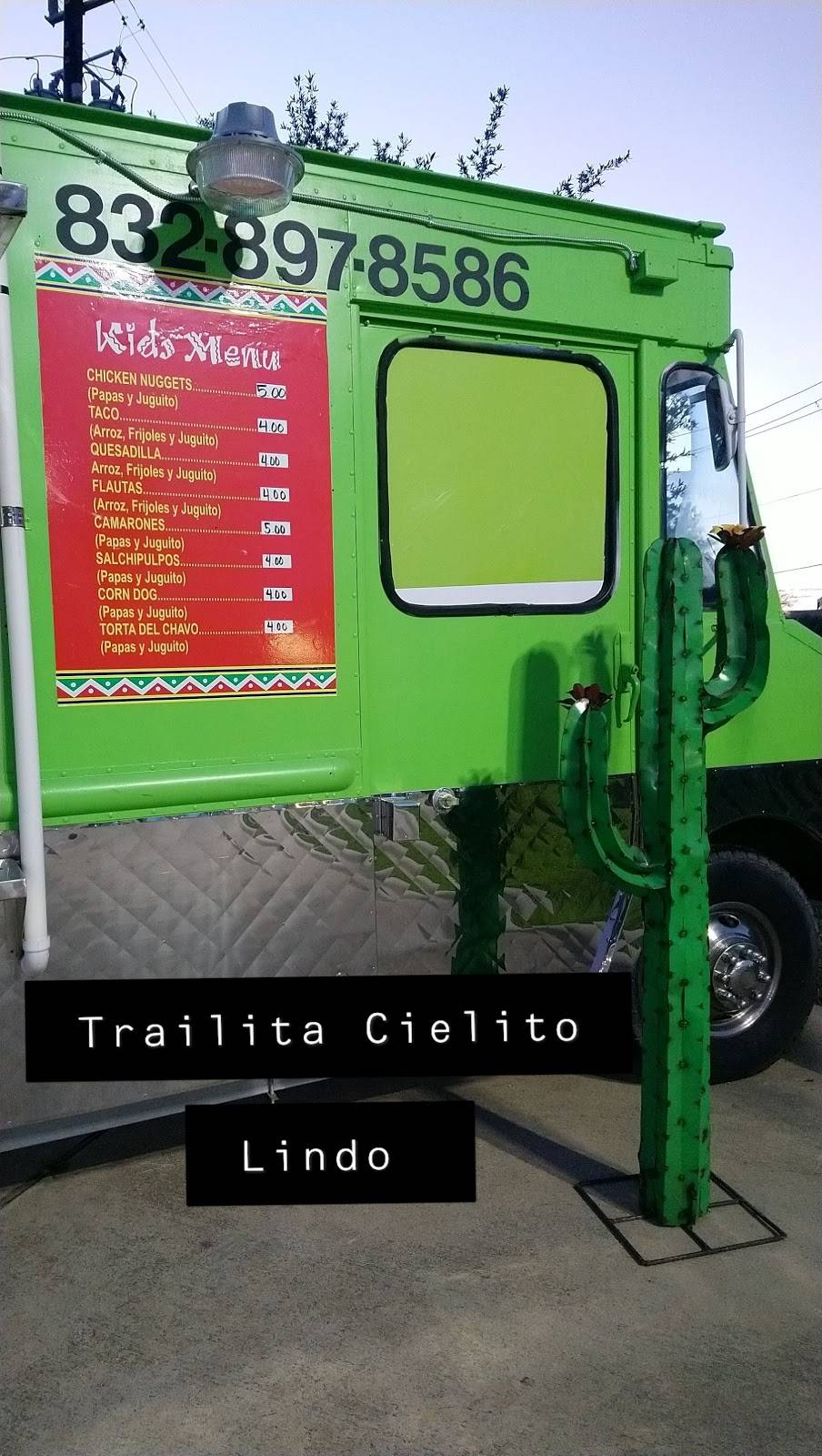 Trailita Cielito Lindo | restaurant | 18003 El Camino Real, Houston, TX 77058, USA | 8328978586 OR +1 832-897-8586