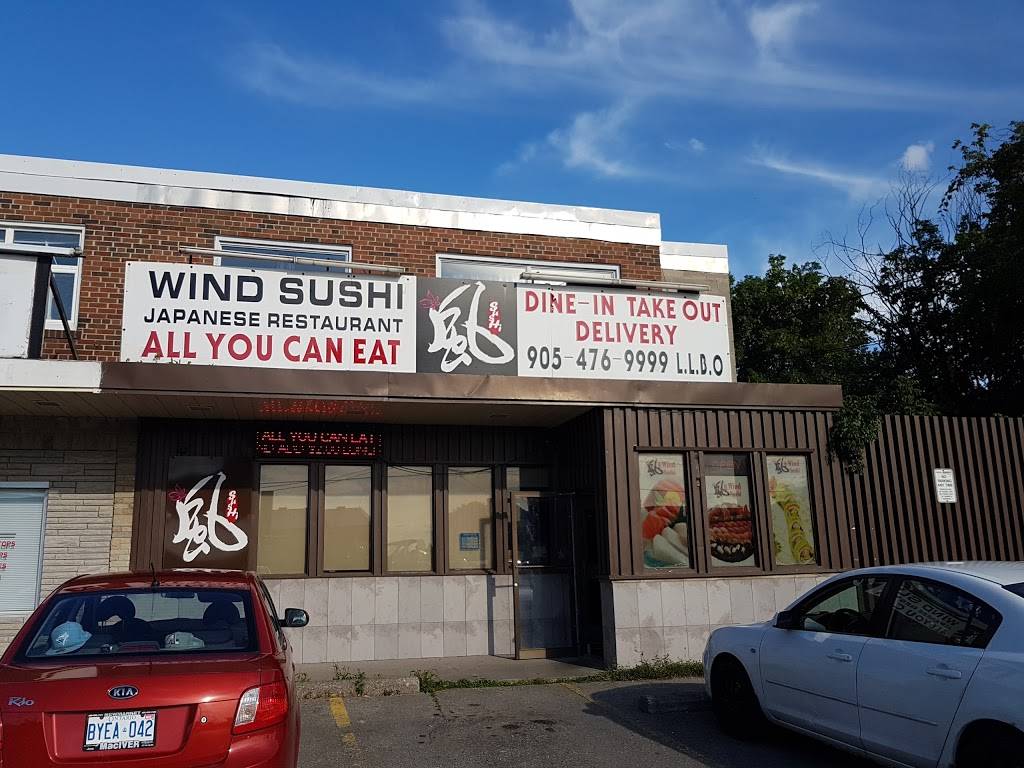 Wind Sushi | restaurant | 289 The Queensway S, Keswick, ON L4P 2B3, Canada | 9054769999 OR +1 905-476-9999