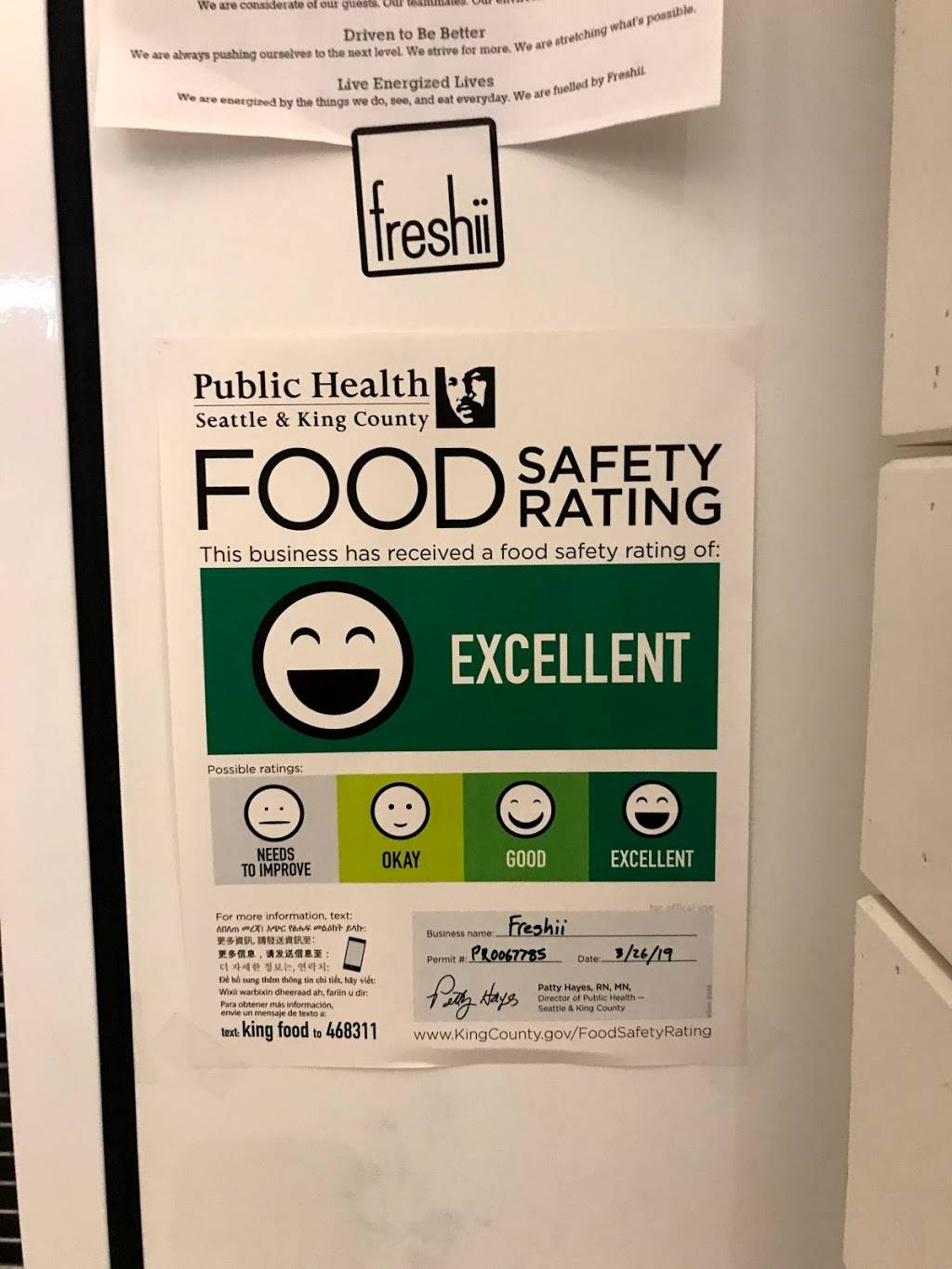 Freshii | restaurant | 575 Bellevue Way NE #2039, Bellevue, WA 98004, USA | 4256377444 OR +1 425-637-7444