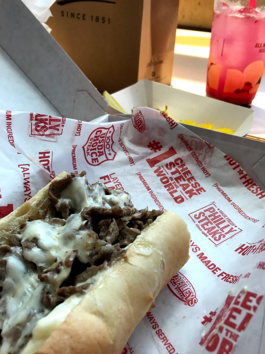 Charleys Philly Steaks | restaurant | 1201 Lake Woodlands Dr Spc 2162, The Woodlands, TX 77380, USA | 2814654333 OR +1 281-465-4333