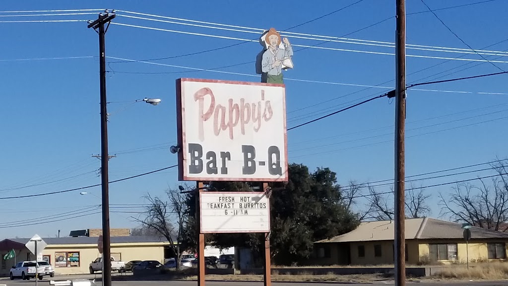 Pappys BBQ | restaurant | 1901 S Stockton Ave, Monahans, TX 79756, USA | 4329439300 OR +1 432-943-9300