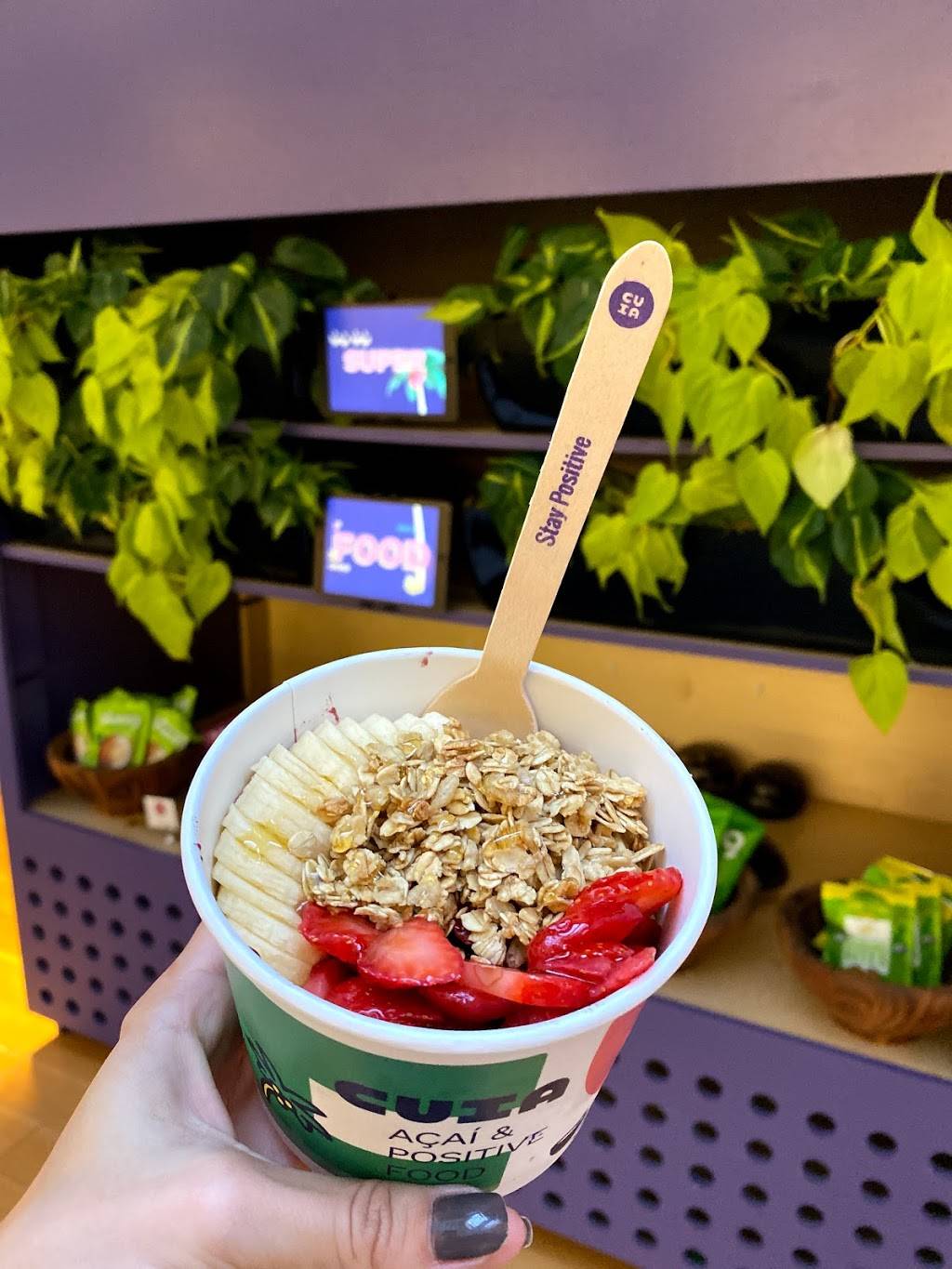 Cuia Acai & Positive Food | restaurant | Atrium shops, 1 Market St suite U, San Francisco, CA 94105, USA | 4159884216 OR +1 415-988-4216