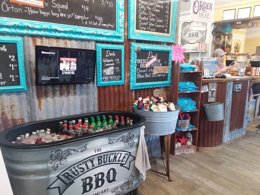 the rusty buckle bbq company | restaurant | 22664 Community Dr, New Caney, TX 77357, USA | 2813540447 OR +1 281-354-0447