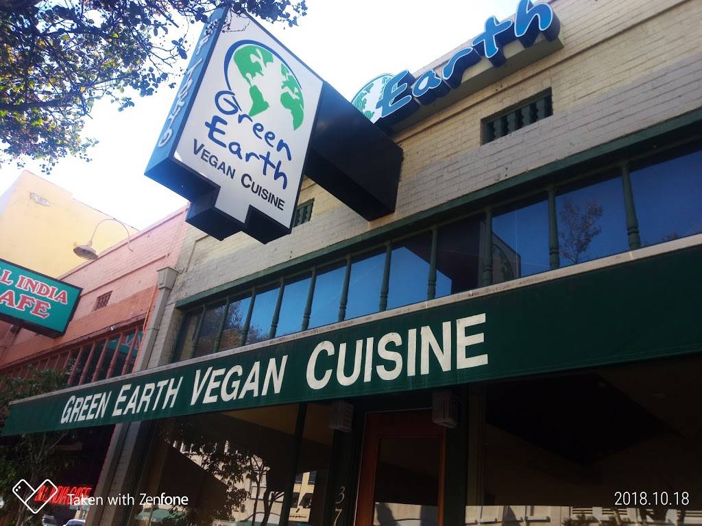 Green Earth Vegan Cuisine | restaurant | 37 S Fair Oaks Ave, Pasadena, CA 91105, USA | 6265840268 OR +1 626-584-0268