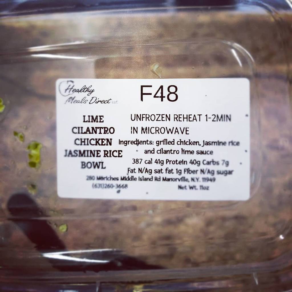 Healthy Meals Direct | restaurant | 280 Moriches-Middle Island Road, Shirley, NY 11967, USA | 6317722238 OR +1 631-772-2238