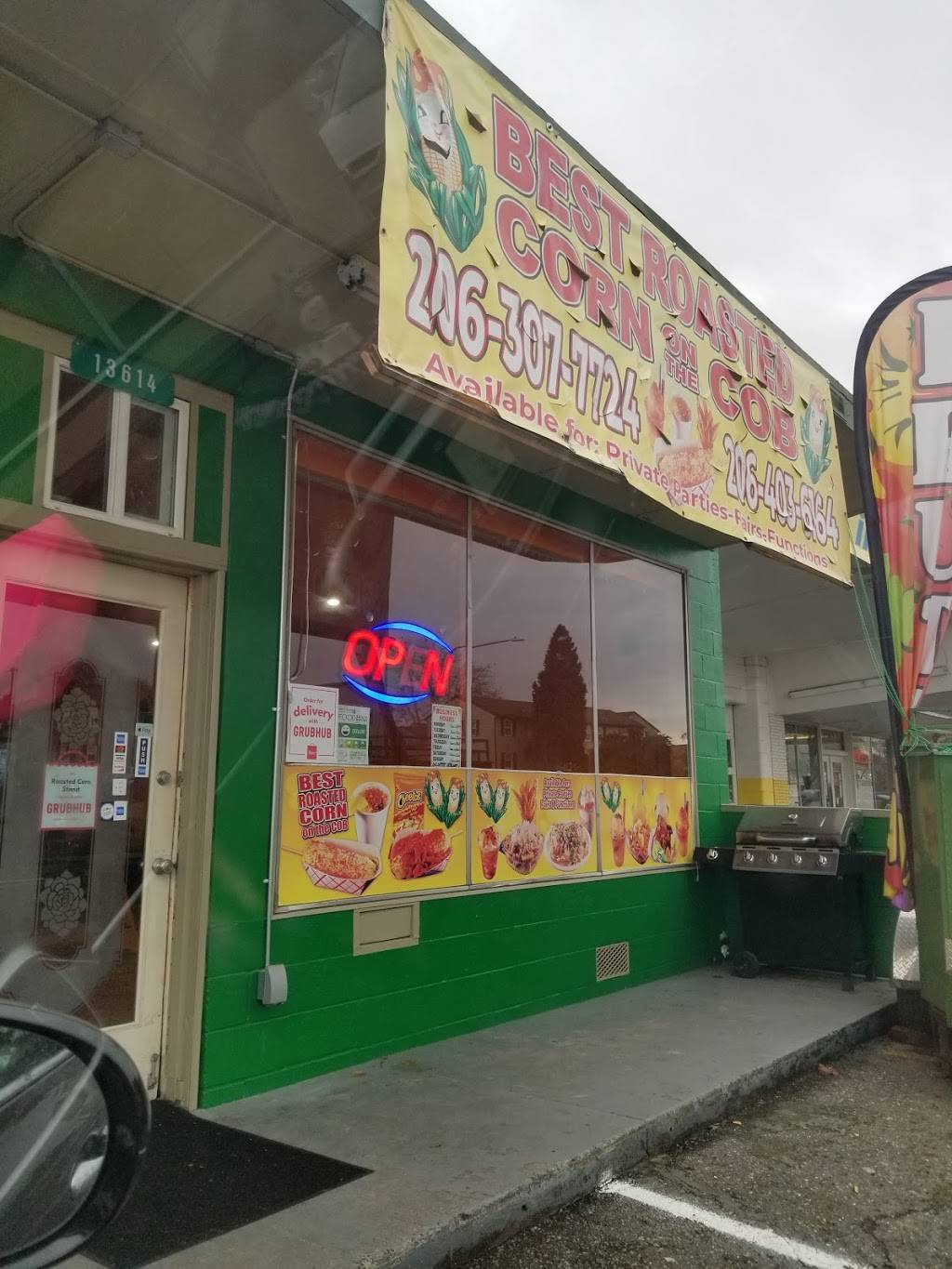 Roasted Corn Stand | restaurant | 13614 Ambaum Blvd SW, Seattle, WA 98166, USA | 2063077724 OR +1 206-307-7724