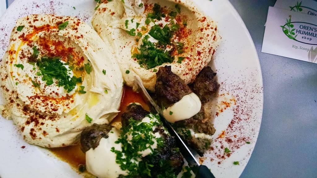 Orens Hummus | restaurant | 126 Castro St, Mountain View, CA 94041, USA | 6509386736 OR +1 650-938-6736