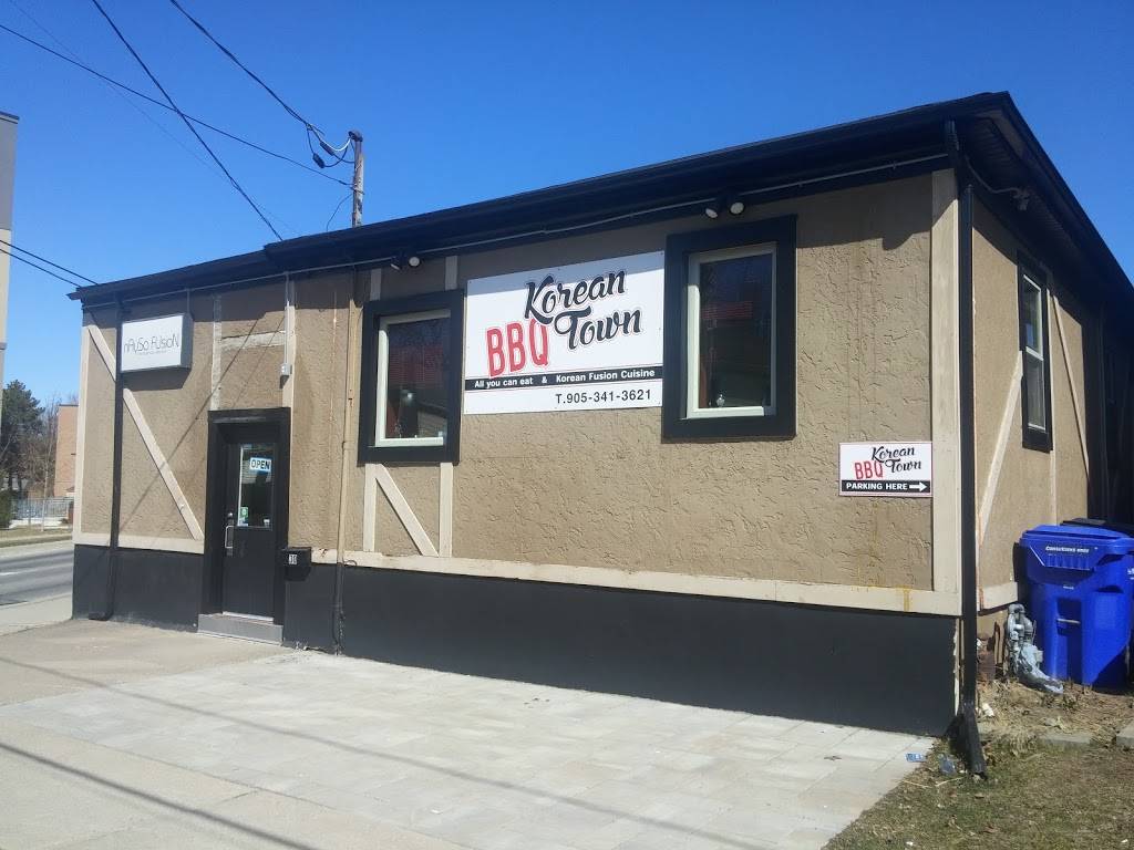 Korean BBQ Town | restaurant | 30 Wellington St, St. Catharines, ON L2R 5P8, Canada | 9053413621 OR +1 905-341-3621