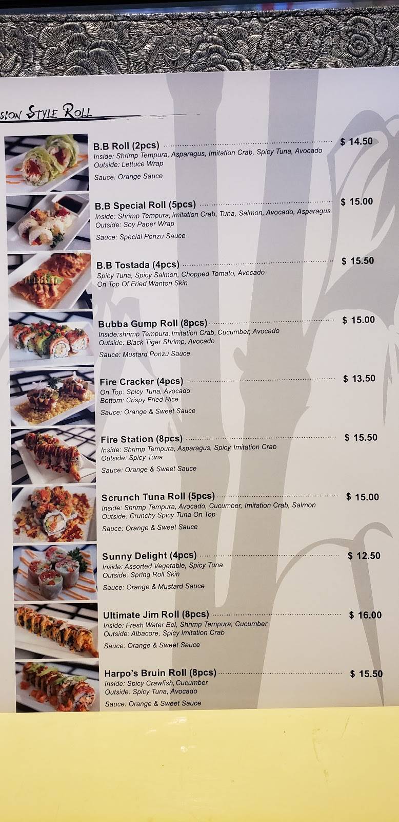 Black Bamboo Sushi | restaurant | 724 Yarmouth Rd, Palos Verdes Estates, CA 90274, USA | 3102651688 OR +1 310-265-1688