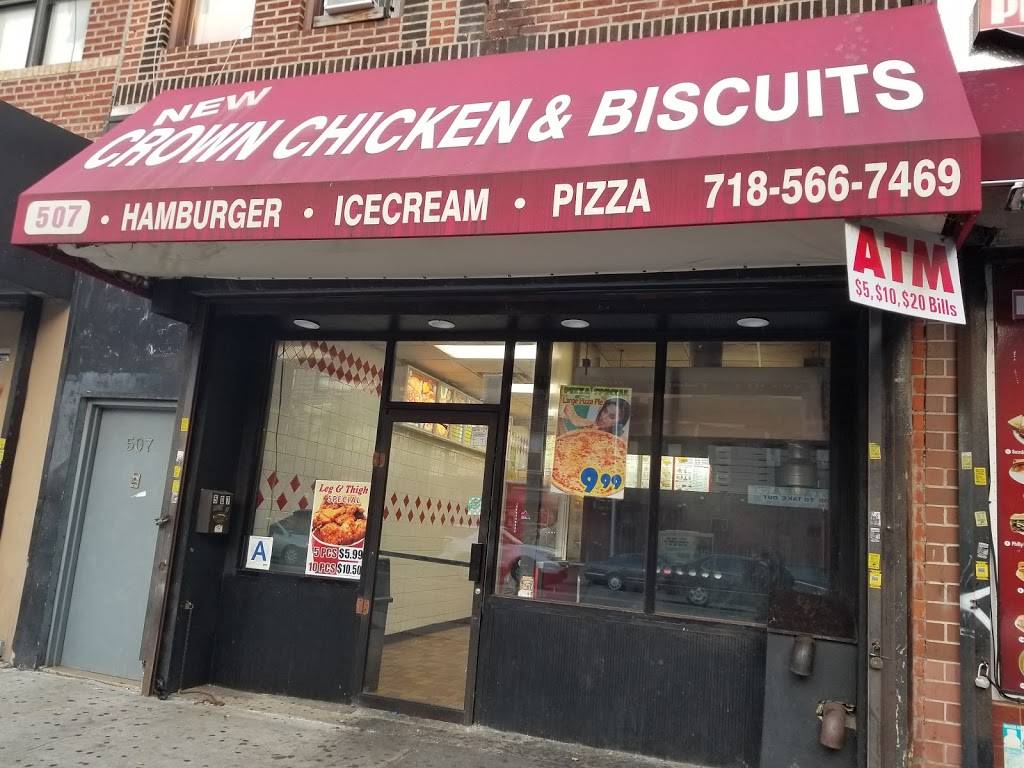 Crown Fried Chicken | restaurant | 507 Granville Payne Ave, Brooklyn, NY 11207, USA | 7185667469 OR +1 718-566-7469