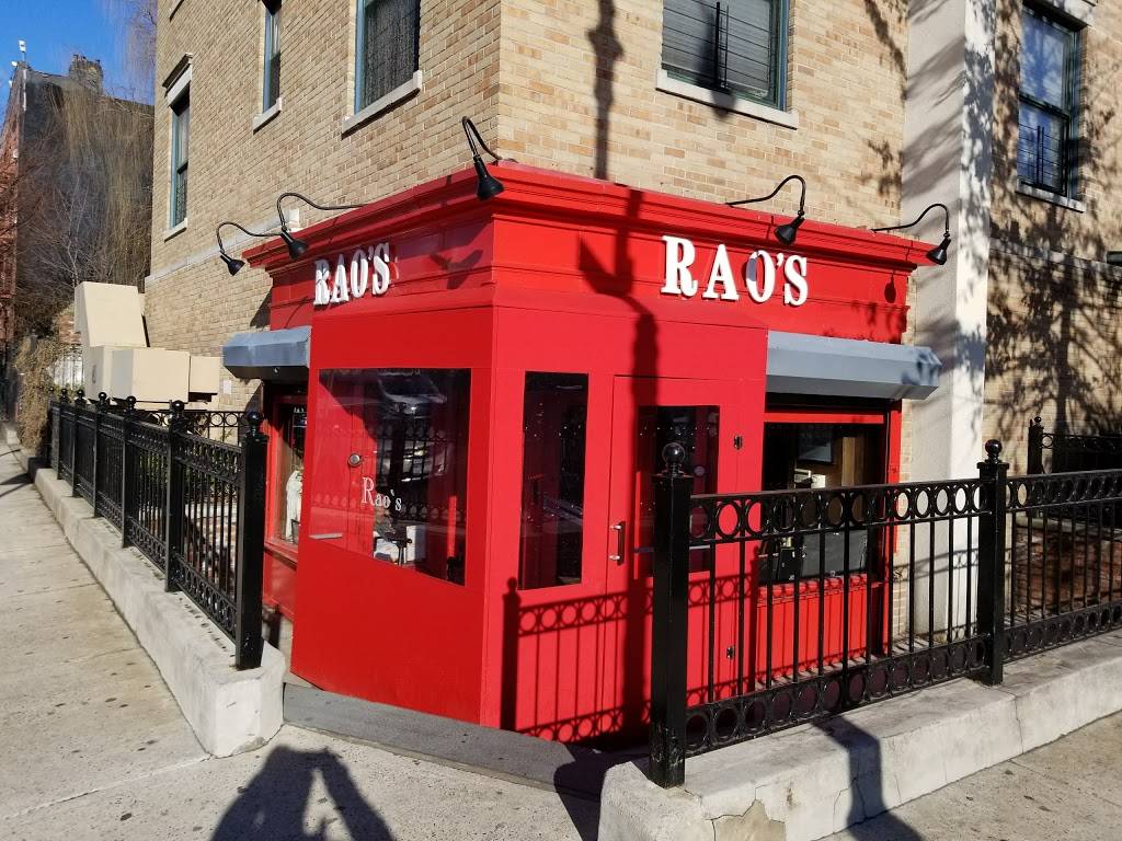 Raos | restaurant | 455 E 114th St, New York, NY 10029, USA | 2127226709 OR +1 212-722-6709