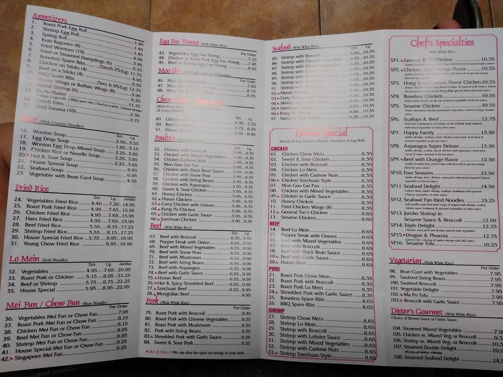 China Chef | restaurant | 1323 FL-7, North Lauderdale, FL 33068, USA | 9549717188 OR +1 954-971-7188