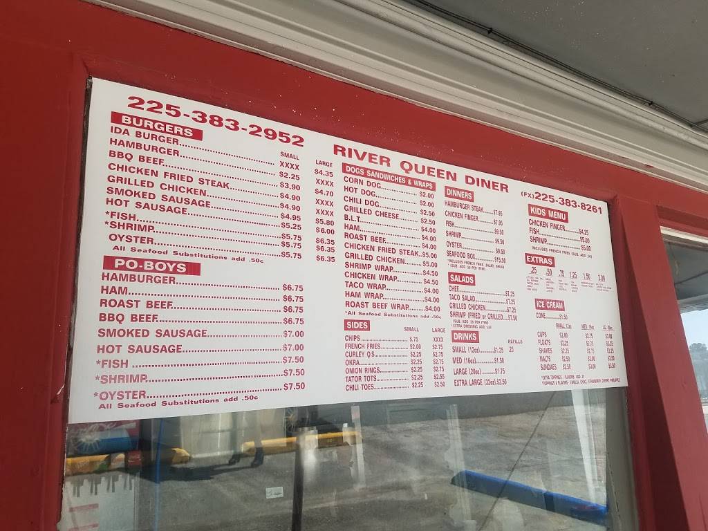 River Queen Drive Inn | restaurant | 120 S Alexander Ave, Port Allen, LA 70767, USA | 2253832952 OR +1 225-383-2952