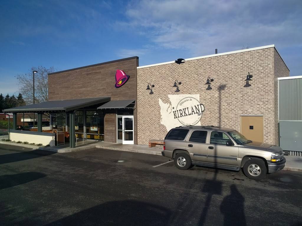 Taco Bell | meal takeaway | 11624 124th Ave NE, Kirkland, WA 98034, USA | 4258219333 OR +1 425-821-9333