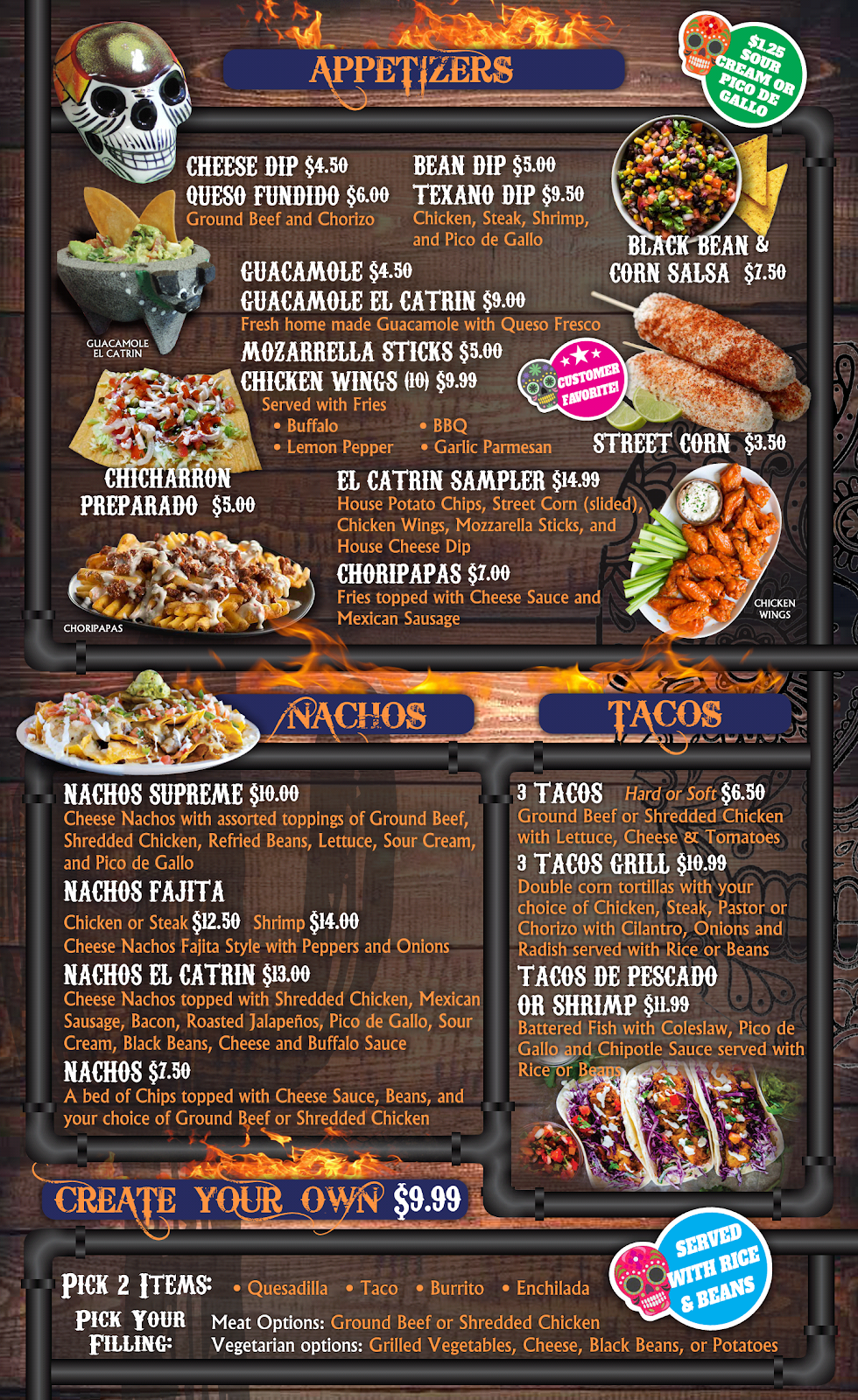 El Catrín Mexican Grill | restaurant | 2710 Blanding Blvd, Middleburg, FL 32068, USA | 9044137487 OR +1 904-413-7487