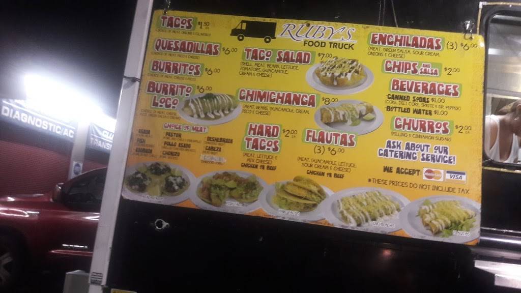 Ruby’s Food Truck | restaurant | 8355 Phoenix-Wickenburg Hwy, Peoria, AZ 85345, USA | 4807992752 OR +1 480-799-2752