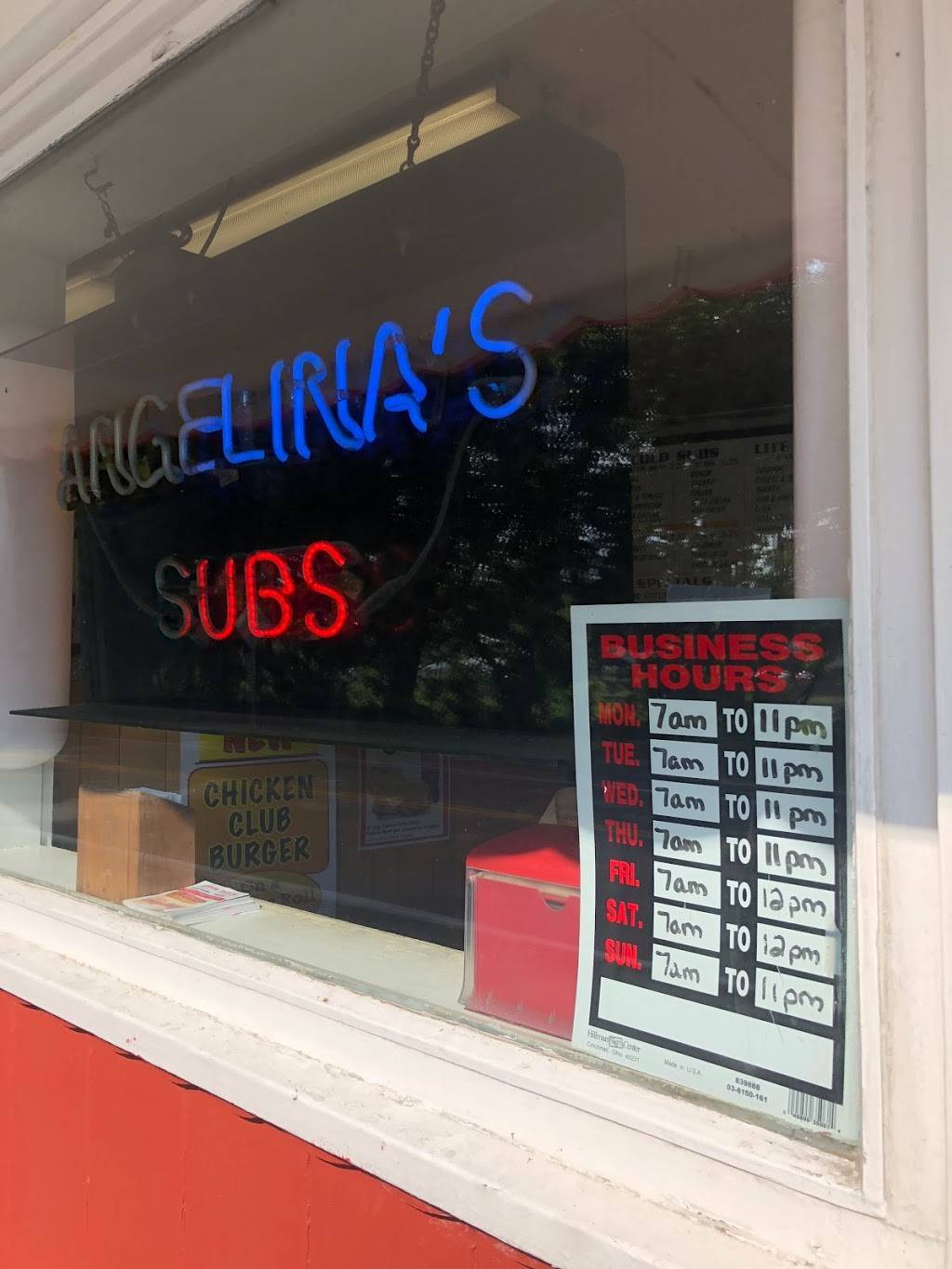 Angelinas Submarine Shop | meal takeaway | 34 1/2 Columbia St, Adams, MA 01220, USA | 4137439744 OR +1 413-743-9744