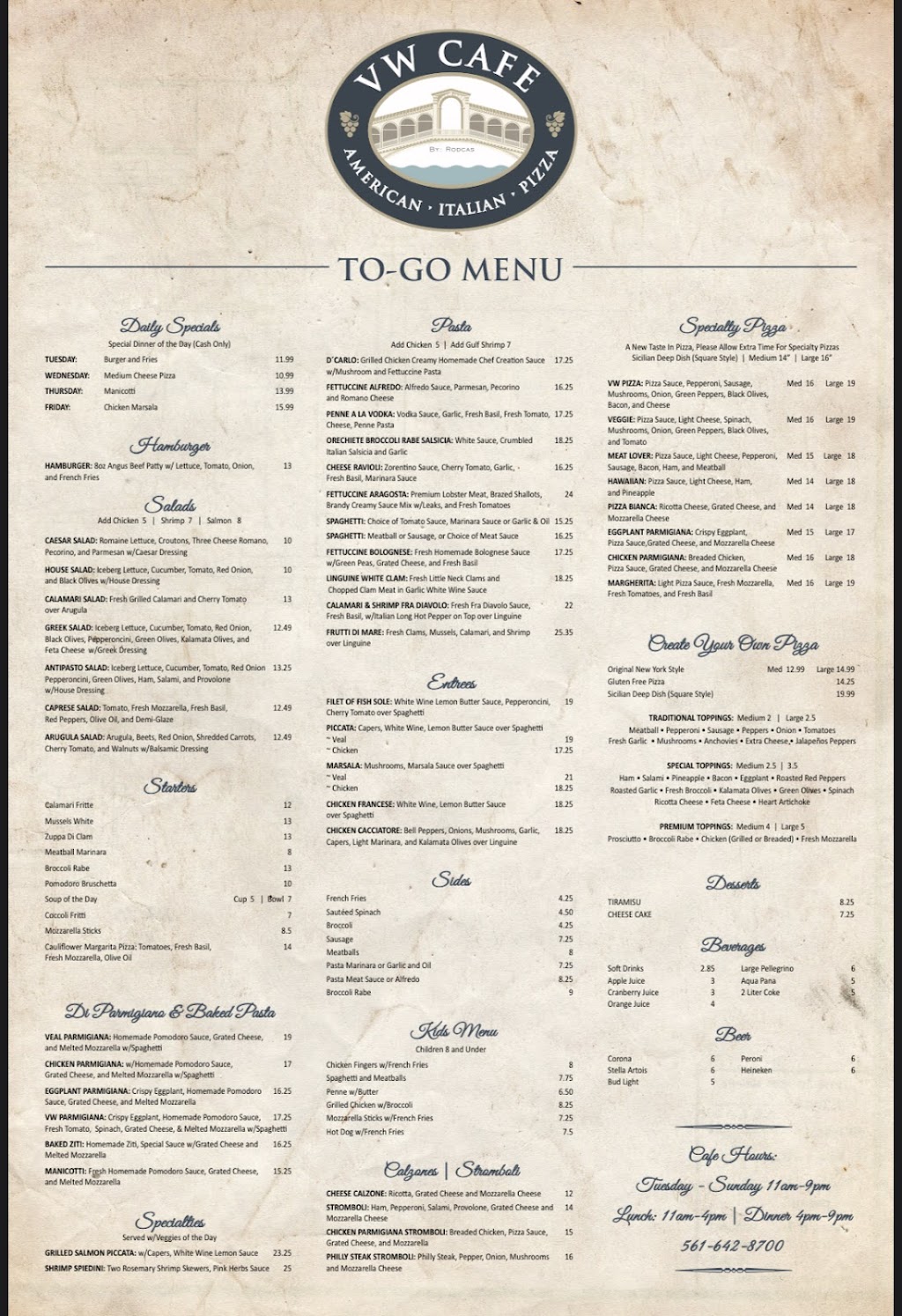 VW Cafe | restaurant | 2540 Village Walk Cir, Wellington, FL 33414, USA | 5616428700 OR +1 561-642-8700