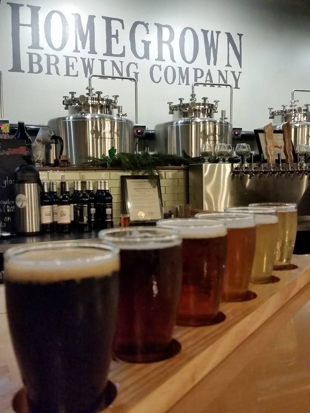 HomeGrown Brewing Company | restaurant | 28 N Washington St, Oxford, MI 48371, USA | 2488004244 OR +1 248-800-4244