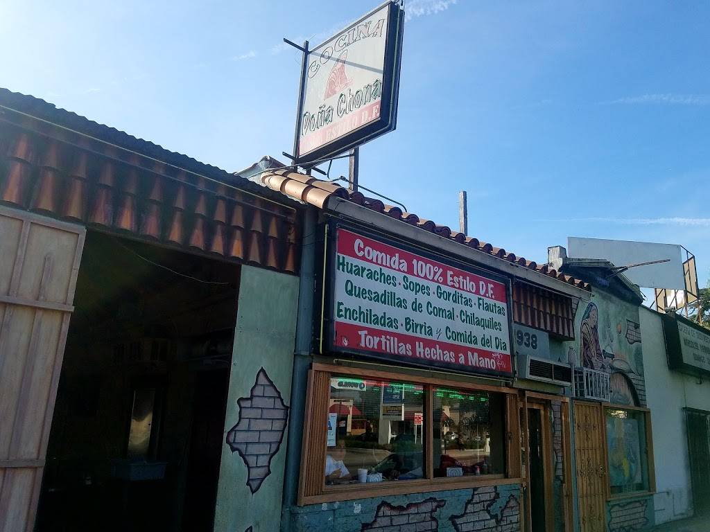 Cocina Dona Chona | restaurant | 1938 Florence Ave, Los Angeles, CA 90001, USA | 3235813036 OR +1 323-581-3036