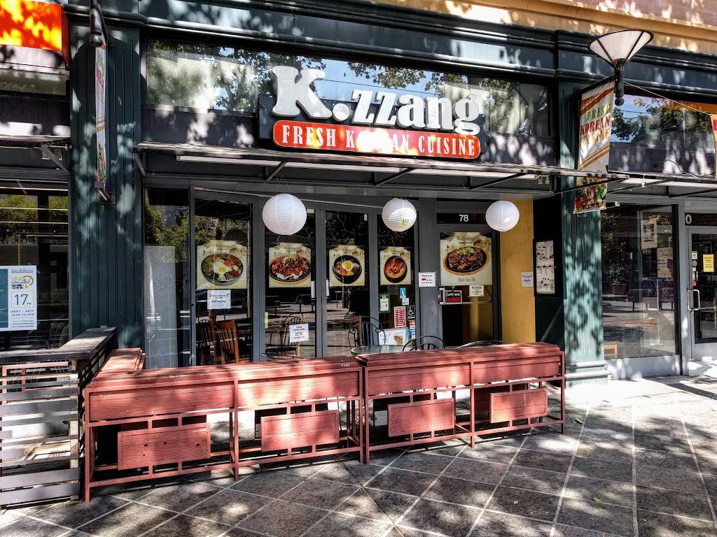 K zzang | restaurant | 78 S 1st St, San Jose, CA 95113, USA | 4089756677 OR +1 408-975-6677