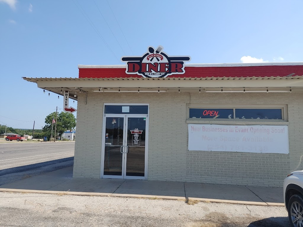 Main Street Diner | restaurant | 101 E Brooks Dr, Evant, TX 76525, USA | 2544713174 OR +1 254-471-3174