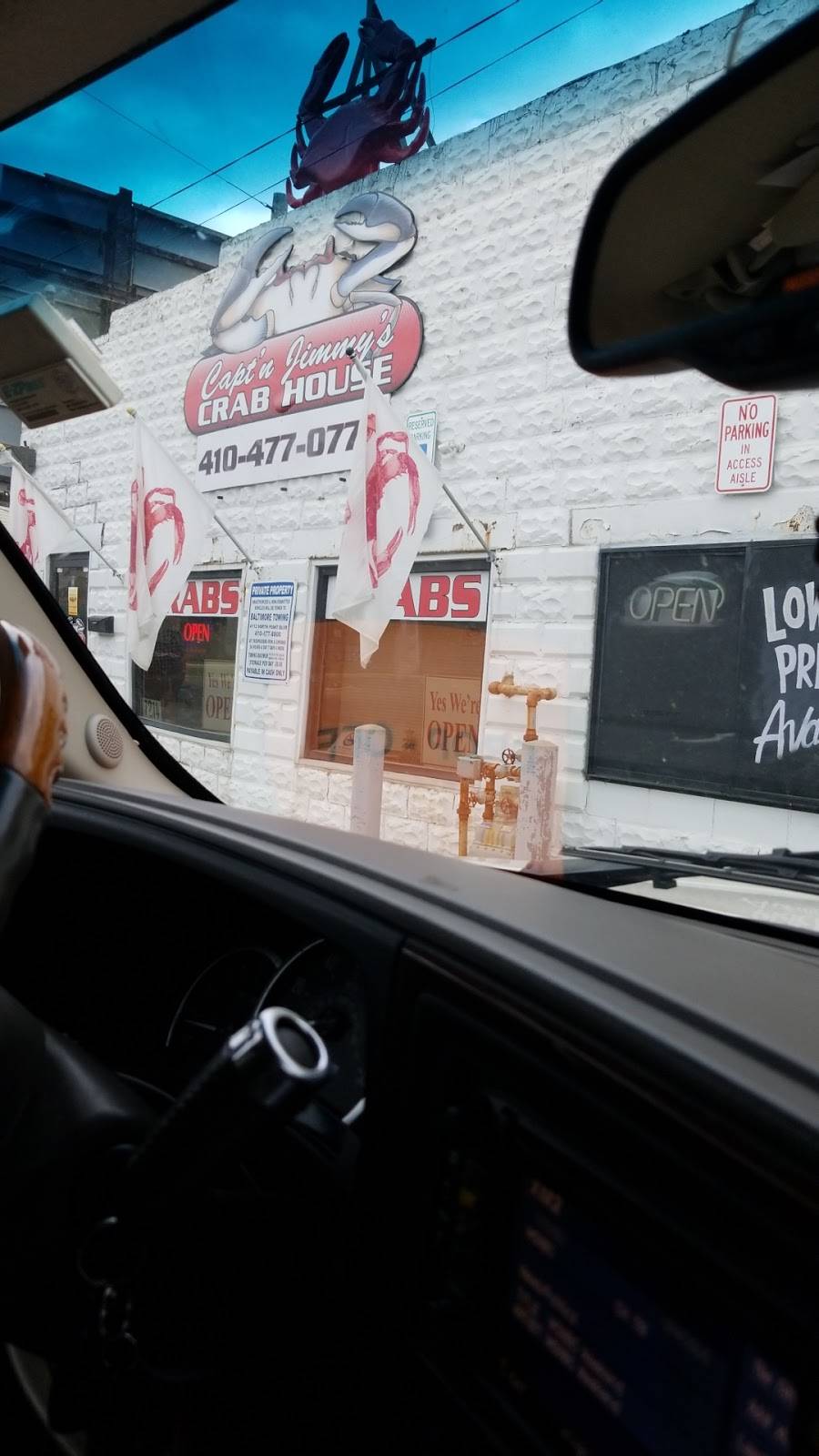 Captain Jimmys Crab House | restaurant | 7214 North Point Rd, Sparrows Point, MD 21219, USA | 4104770775 OR +1 410-477-0775