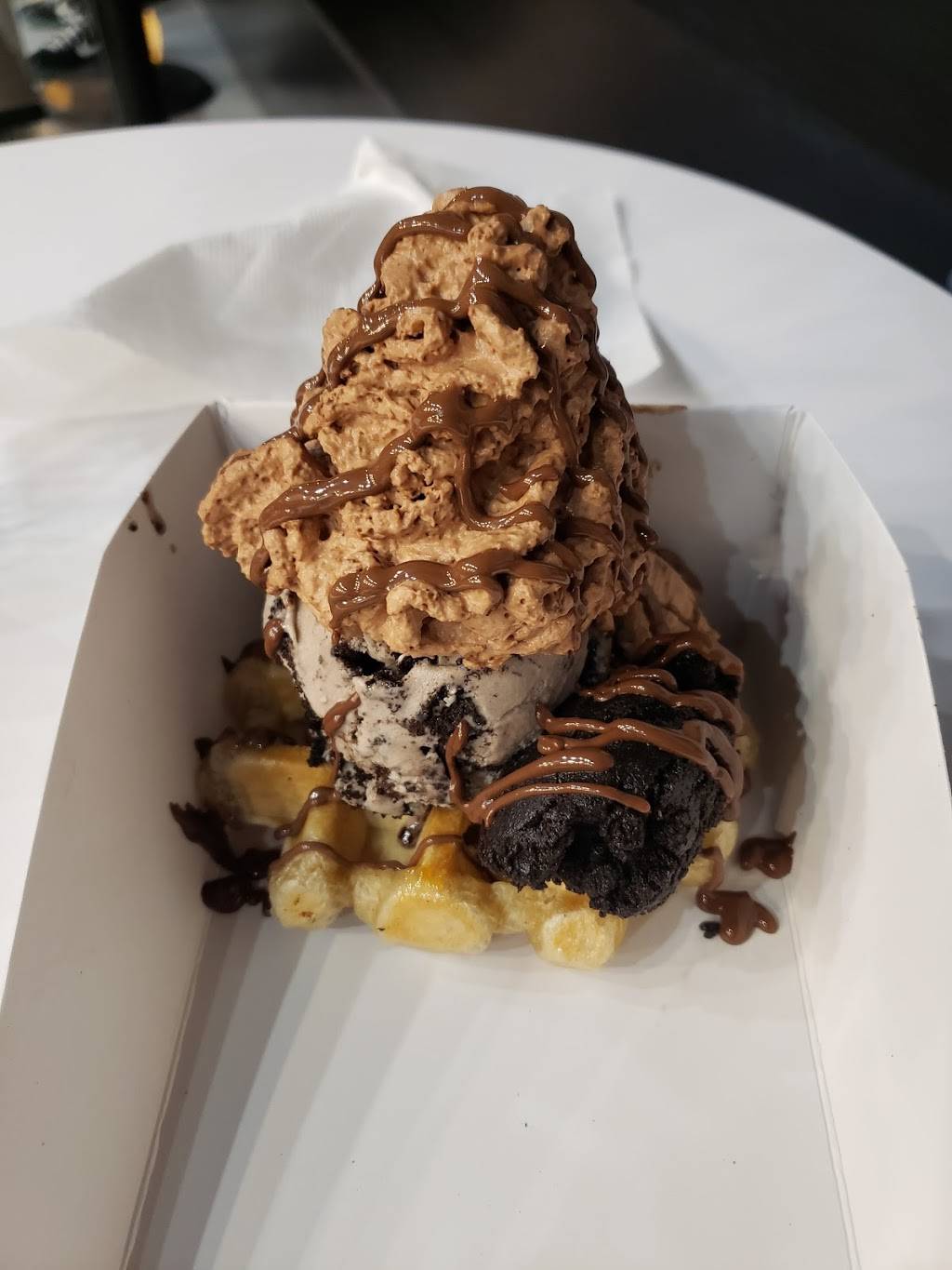 Liège & Dairy Ice Cream + Waffles | restaurant | 12003 Shelbyville Rd, Louisville, KY 40243, USA | 5027917991 OR +1 502-791-7991
