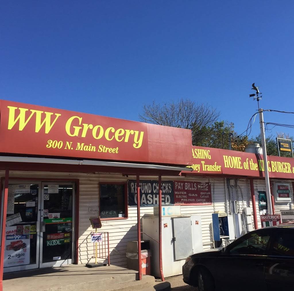 W & W Grocery | restaurant | 300 N Main St, Hutchins, TX 75141, USA | 9722252222 OR +1 972-225-2222