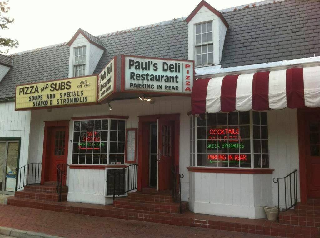 Pauls Deli Restaurant | restaurant | 761 Scotland St, Williamsburg, VA 23185, USA | 7572298976 OR +1 757-229-8976
