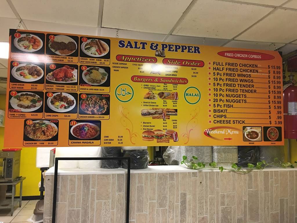 Halal Salt & Pepper | restaurant | 8535 Centreville Rd, Manassas, VA 20111, USA | 7032575555 OR +1 703-257-5555