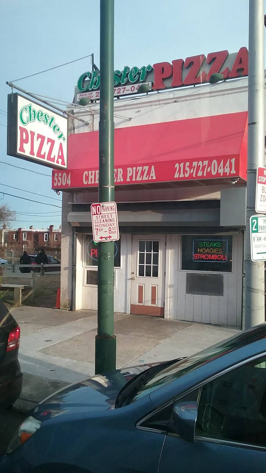 Chester Family Pizza | restaurant | 5504 Chester Ave, Philadelphia, PA 19143, USA | 2157270441 OR +1 215-727-0441