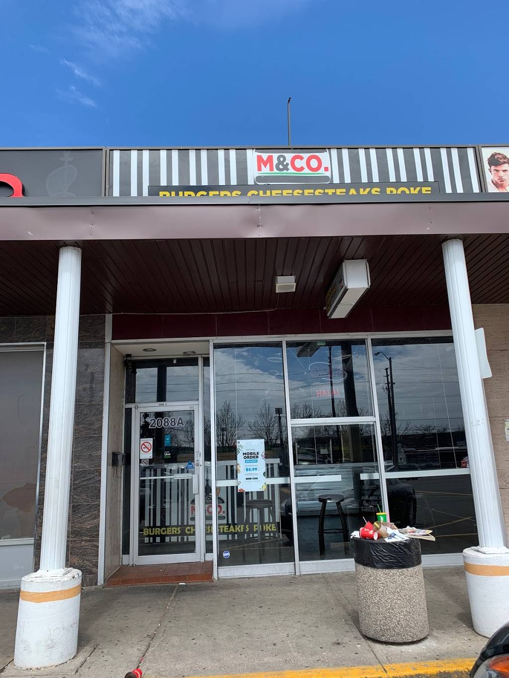 M&CO. Burgers | restaurant | 2088 Lawrence Ave E, Scarborough, ON M1R 2Z5, Canada | 6473522088 OR +1 647-352-2088