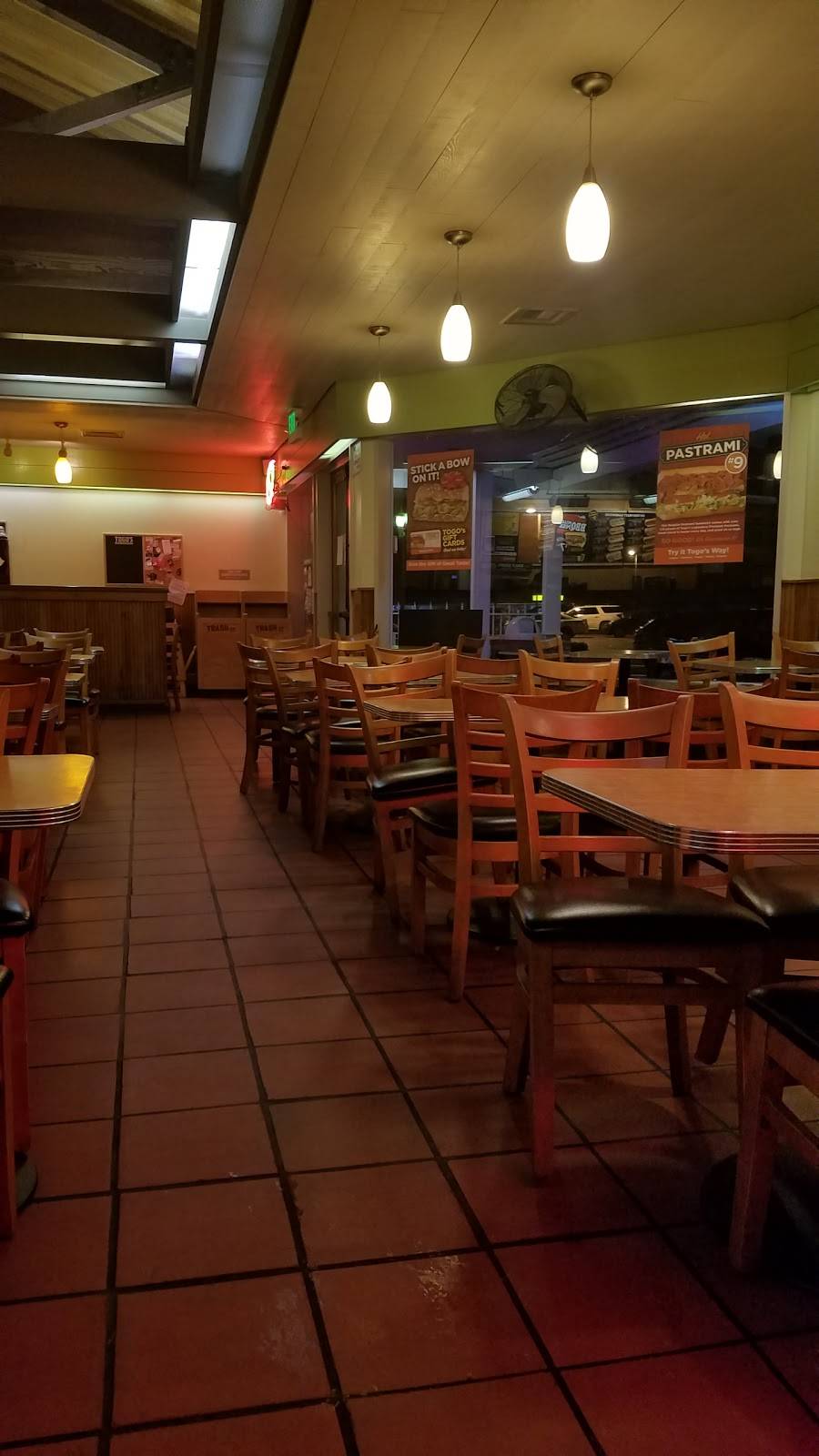 TOGOS Sandwiches | meal takeaway | 14944 Camden Ave, San Jose, CA 95124, USA | 4083713352 OR +1 408-371-3352