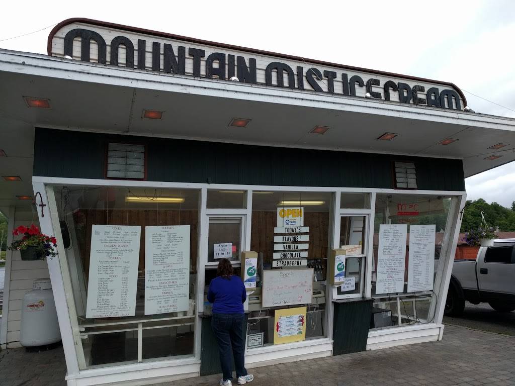 Mountain Mist Custard | restaurant | 260 Lake Flower Ave, Saranac Lake, NY 12983, USA | 6038487629 OR +1 603-848-7629