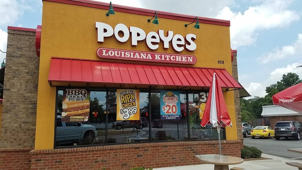 Popeyes Louisiana Kitchen | restaurant | 908 Old Industrial Blvd, McDonough, GA 30253, USA | 6787827608 OR +1 678-782-7608