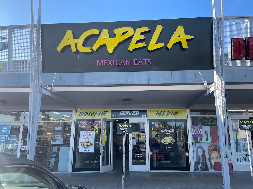 Acapela Modern Mex | restaurant | 6913 La Tijera Blvd, Los Angeles, CA 90045, USA | 4243099125 OR +1 424-309-9125