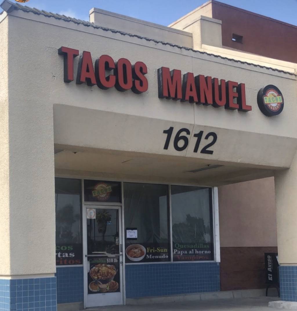 Tacos Manuel | restaurant | 1612 W Katella Ave, Anaheim, CA 92802, USA | 7146430592 OR +1 714-643-0592