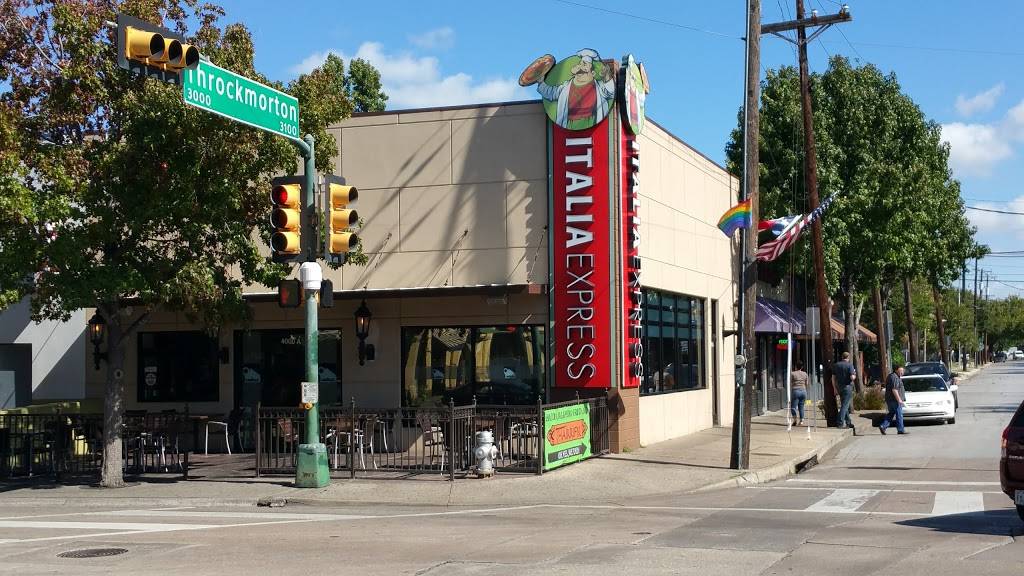 Italia Express Cedar Springs | cafe | 4000 Cedar Springs Rd, Dallas, TX 75219, USA | 2145213300 OR +1 214-521-3300