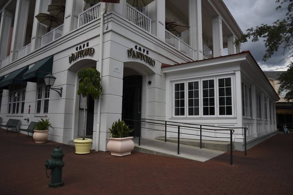 Cafe DAntonio | restaurant | 691 Front St, Celebration, FL 34747, USA | 4075662233 OR +1 407-566-2233