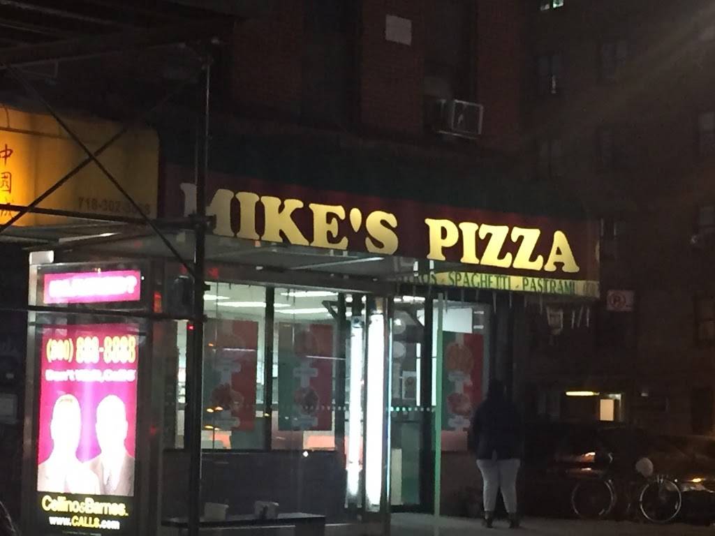 Mikes Pizza | restaurant | 905 Myrtle Ave, Brooklyn, NY 11206, USA | 7187825011 OR +1 718-782-5011
