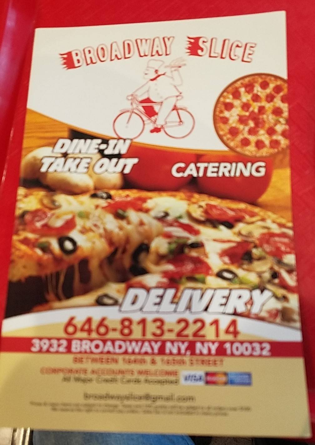 Broadway Slice | restaurant | 3932 Broadway, New York, NY 10032, USA | 6468132214 OR +1 646-813-2214