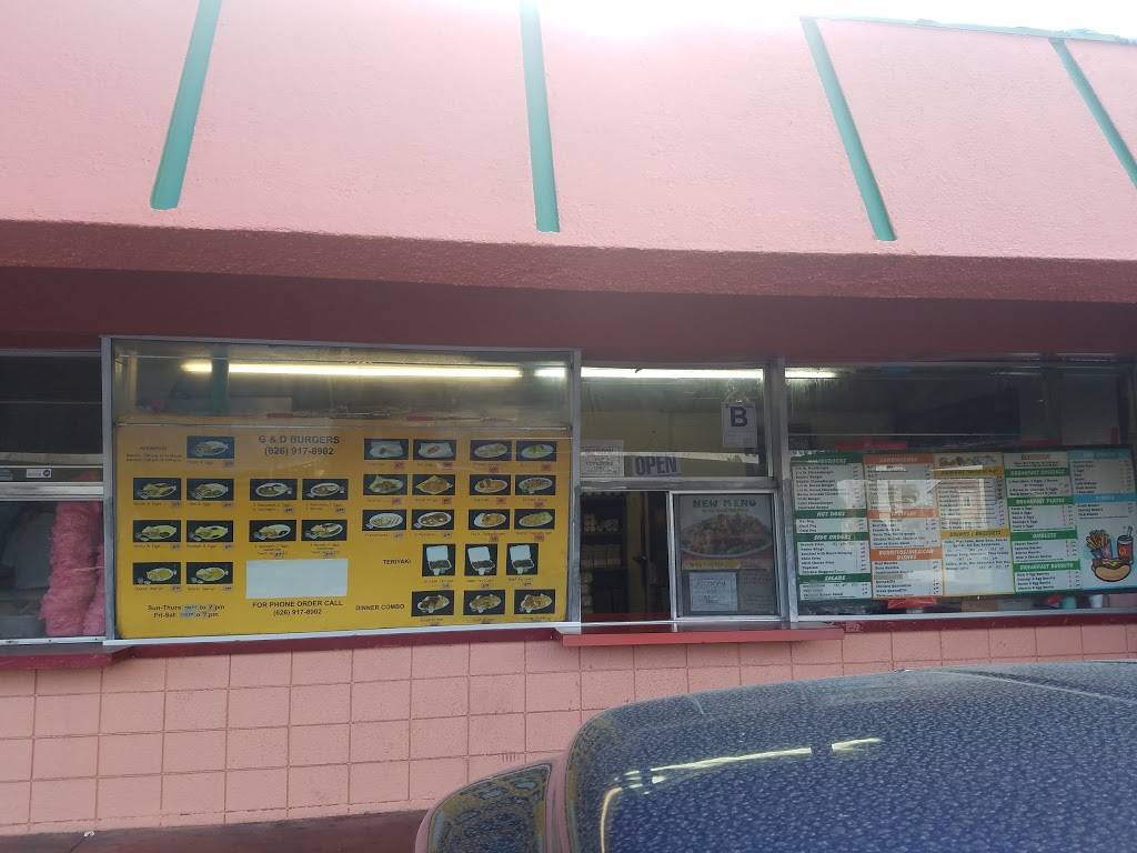 G D Burgers | restaurant | 14273 Amar Rd, La Puente, CA 91746, USA | 6269178902 OR +1 626-917-8902