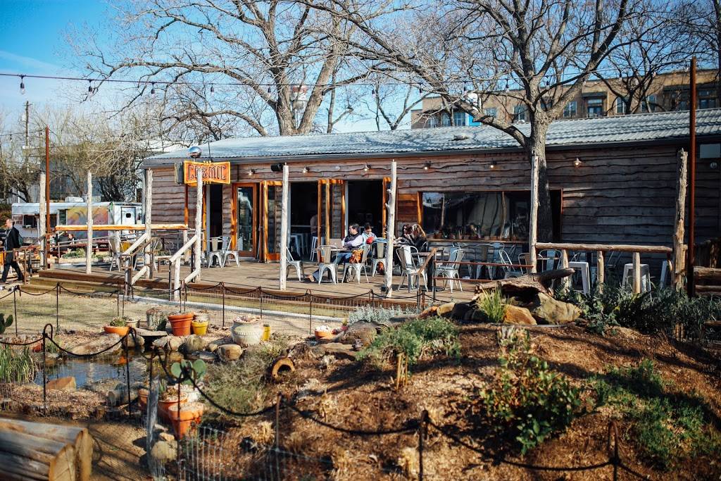 Cosmic Coffee + Beer Garden | cafe | 121 Pickle Rd, Austin, TX 78704, USA | 5124810694 OR +1 512-481-0694
