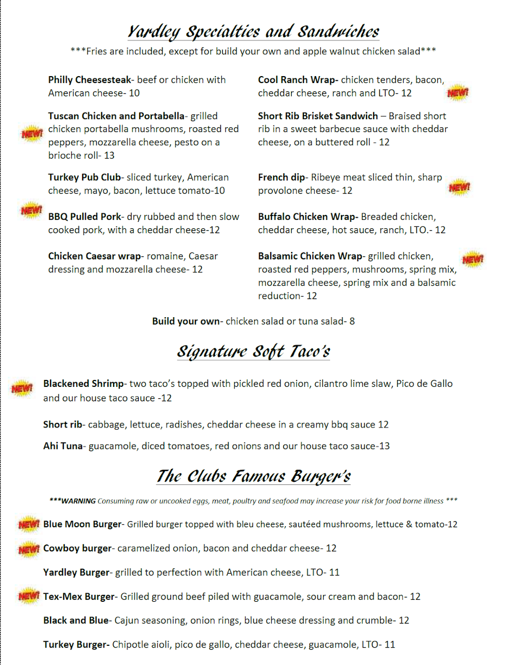 Alexanders Pub | restaurant | 1010 Reading Ave, Yardley, PA 19067, USA | 2154934531109 OR +1 215-493-4531 ext. 109